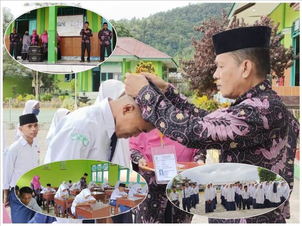 MTs Negeri 2 Halmahera Selatan Melaksanakan Ujian PAT Menggunakan Sistem CBT Berbasis Android